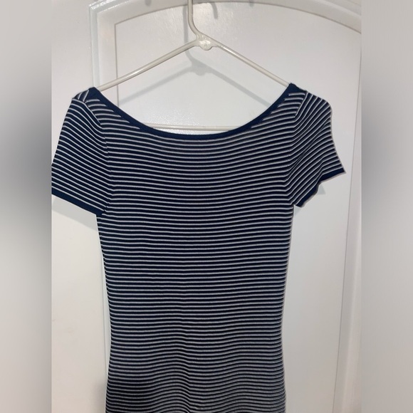 New! Luisa Spagnoli Striped Midi Dress 💙 Small NWT! - Picture 10 of 13